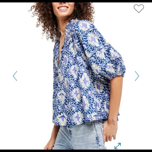 🎈SOLD🎈Free People blouse - Picture 3 of 4